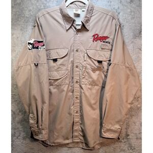 Ranger‎ Boats Fishing Shirt Vented Men's Small Embroidered Logo Ranger Cup